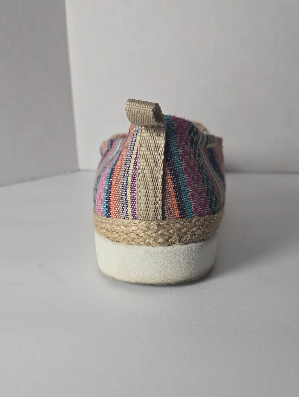 Skechers BOBS Flexpadrille LO-On Slip-On Women Sz 8.5 Knit Memory Foam 113988